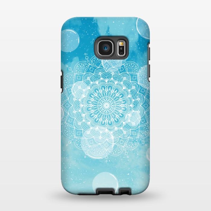 Galaxy S7 EDGE StrongFit Mandala bubbles by Jms