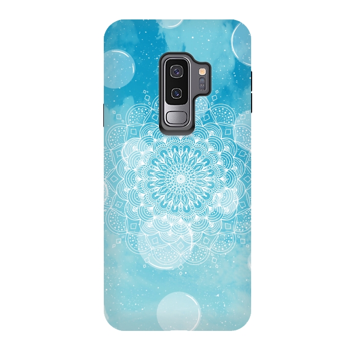 Galaxy S9 plus StrongFit Mandala bubbles by Jms