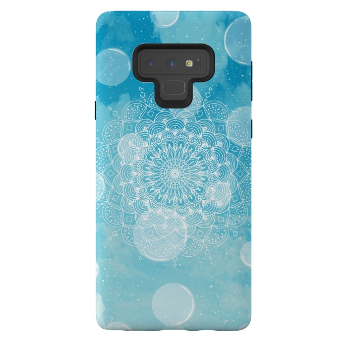 Galaxy Note 9 StrongFit Mandala bubbles by Jms
