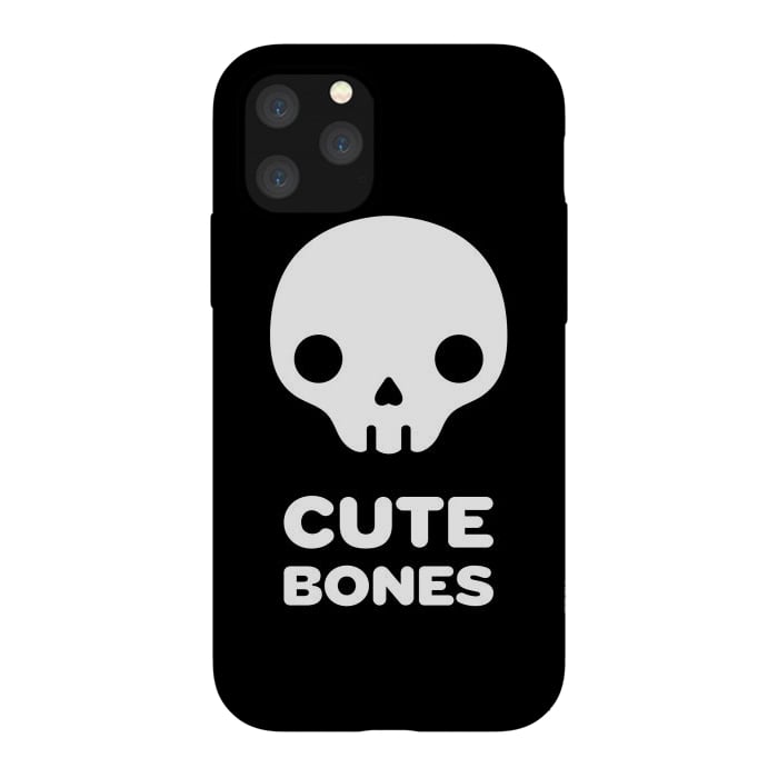 iPhone 11 Pro StrongFit Cute skull by Laura Nagel