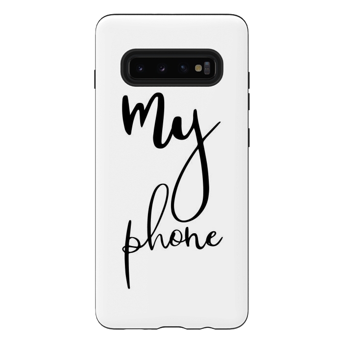 Galaxy S10 plus StrongFit My phone by Martina