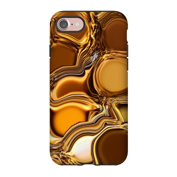 iPhone 7 StrongFit Golden Oil by Martina