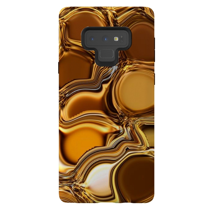 Galaxy Note 9 StrongFit Golden Oil by Martina
