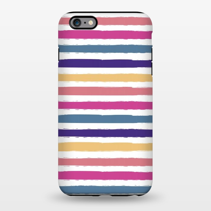 iPhone 6/6s plus StrongFit Bright stripes by Martina