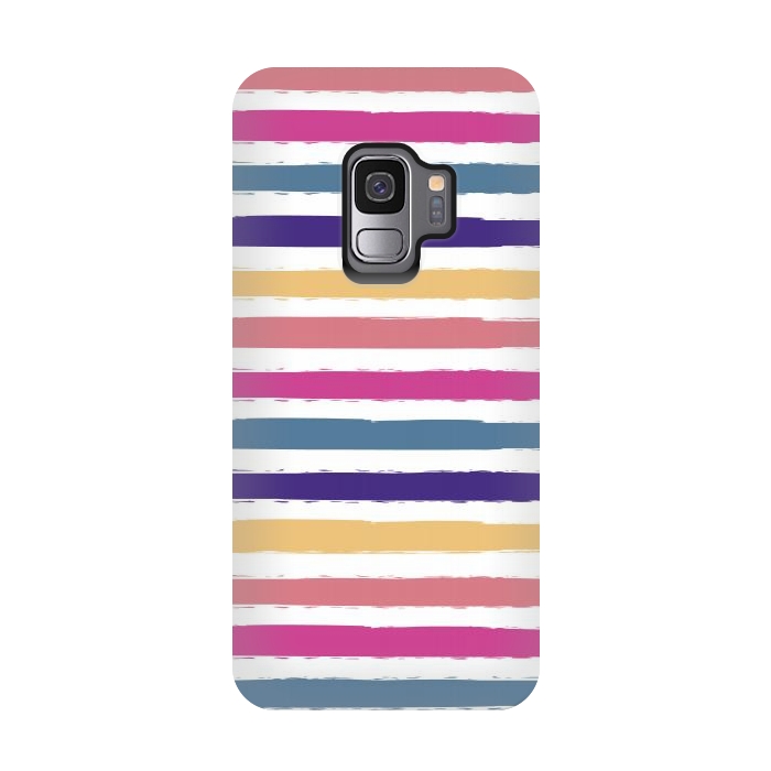 Galaxy S9 StrongFit Bright stripes by Martina