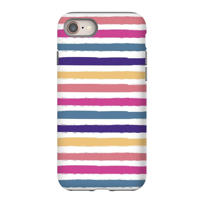 iPhone 8 StrongFit Bright stripes by Martina