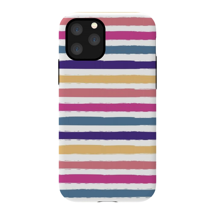 iPhone 11 Pro StrongFit Bright stripes by Martina