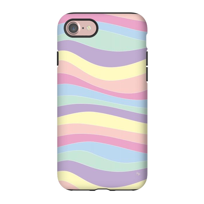 iPhone 7 StrongFit Pastel Waves by Martina