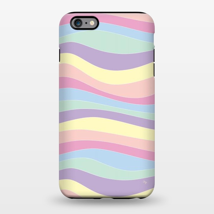 iPhone 6/6s plus StrongFit Pastel Waves by Martina