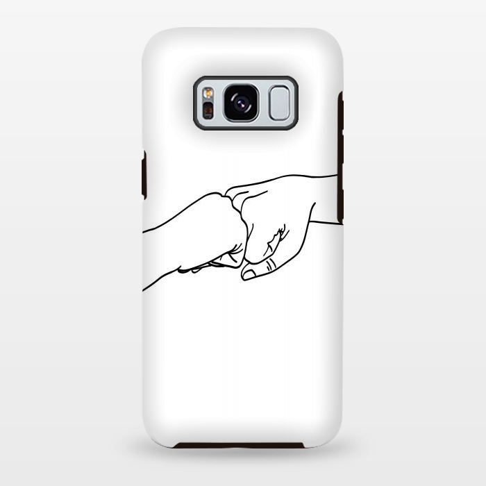 Galaxy S8 plus StrongFit Fist Bumps, High-Fives & Jazz Hands by Uma Prabhakar Gokhale