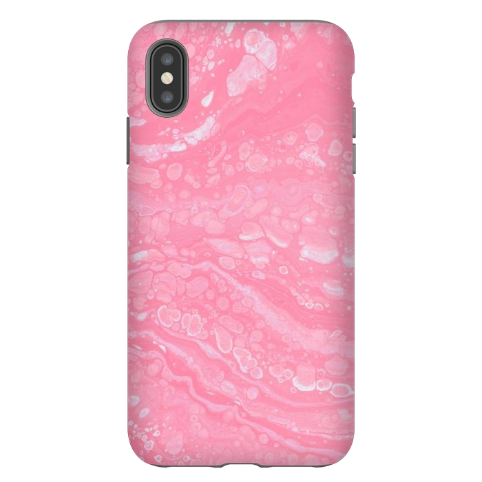iPhone Xs Max StrongFit Pink marble  by Winston