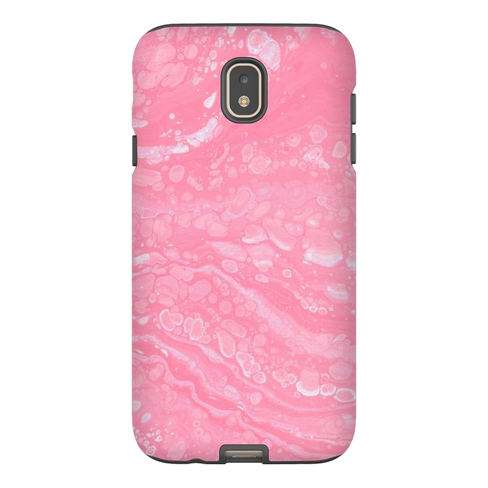 Galaxy J7 StrongFit Pink marble  by Winston