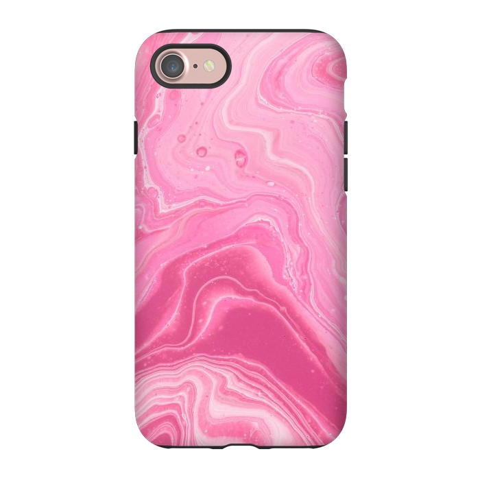 iPhone 7 StrongFit Pink marble 2 by Winston