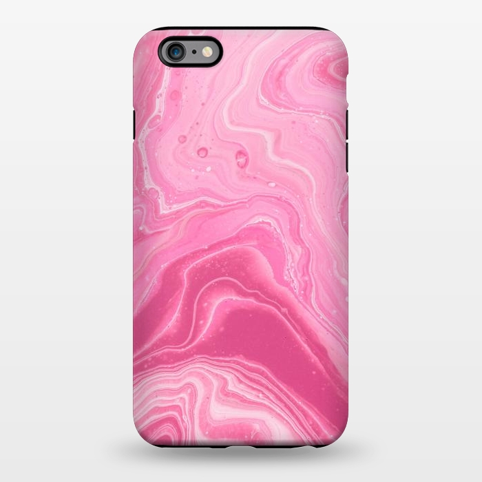 iPhone 6/6s plus StrongFit Pink marble 2 by Winston
