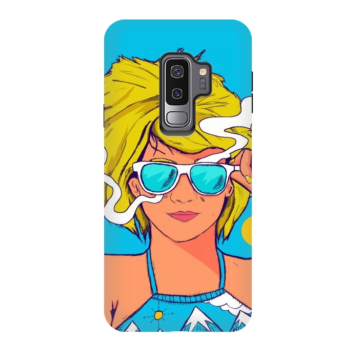 Galaxy S9 plus StrongFit The summer girl by Steve Wade (Swade)