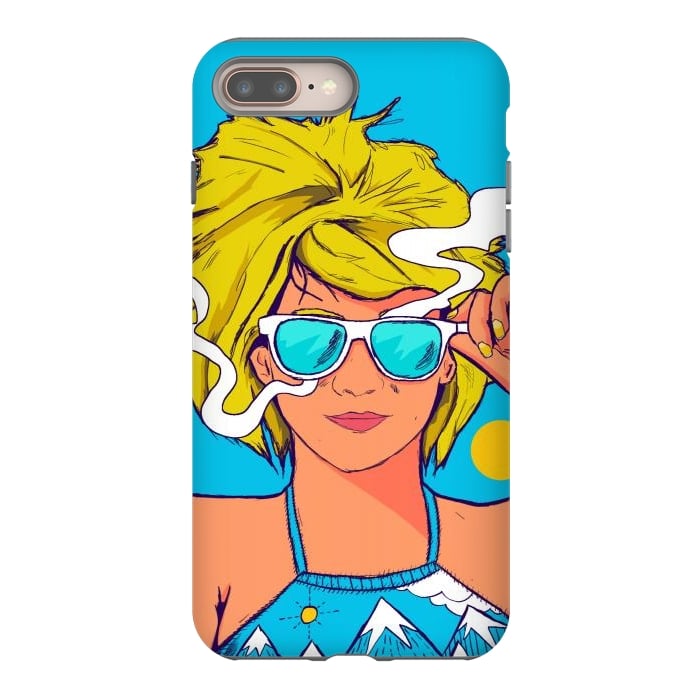 iPhone 8 plus StrongFit The summer girl by Steve Wade (Swade)