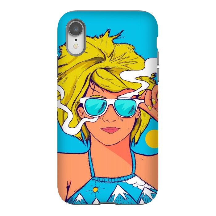 iPhone Xr StrongFit The summer girl by Steve Wade (Swade)