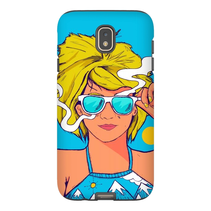 Galaxy J7 StrongFit The summer girl by Steve Wade (Swade)