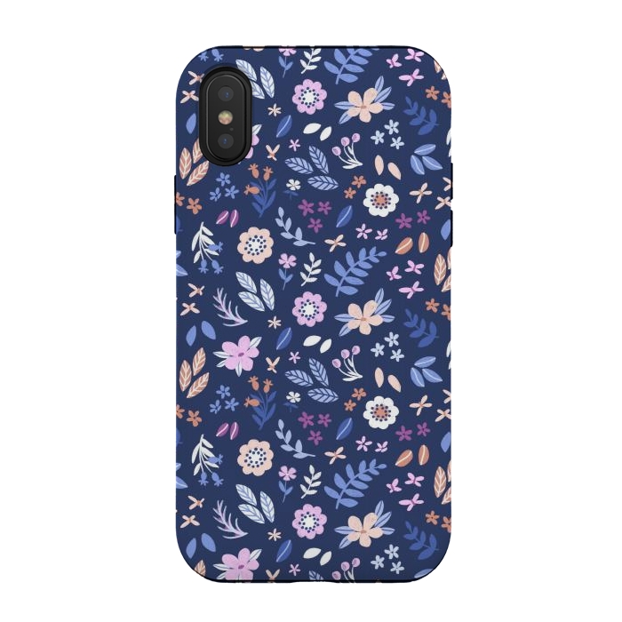 iPhone Xs / X StrongFit City Floral by Tishya Oedit