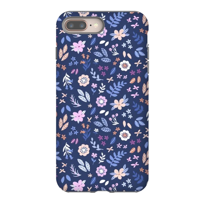 iPhone 8 plus StrongFit City Floral by Tishya Oedit