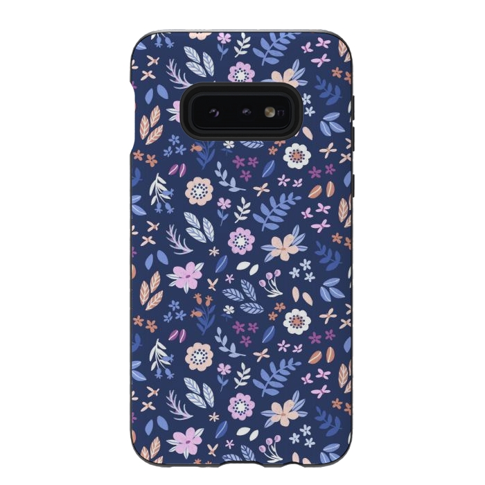 Galaxy S10e StrongFit City Floral by Tishya Oedit