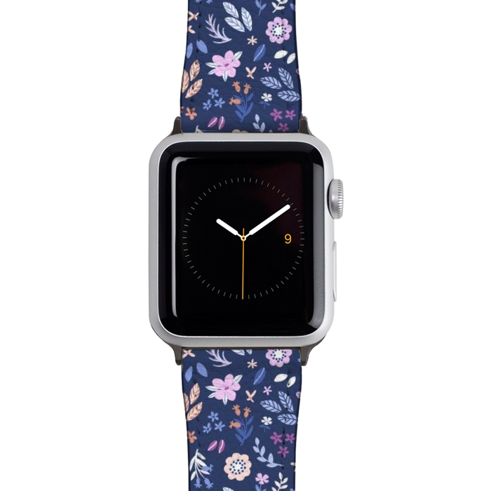 Watch 38mm / 40mm Strap PU leather City Floral by Tishya Oedit