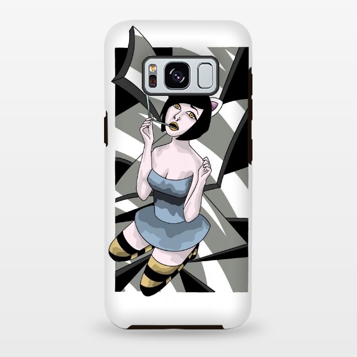 Galaxy S8 plus StrongFit Bunnygirl  by Evaldas Gulbinas 