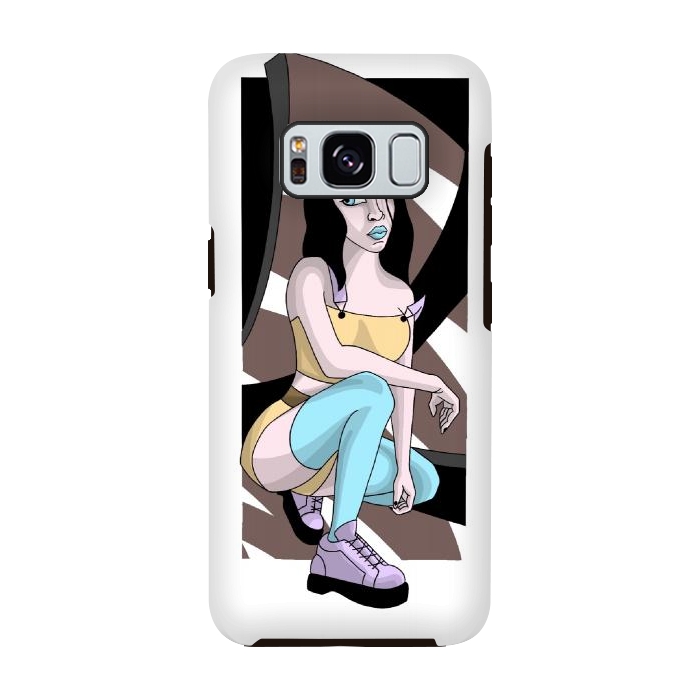 Galaxy S8 StrongFit Girl 2  by Evaldas Gulbinas 