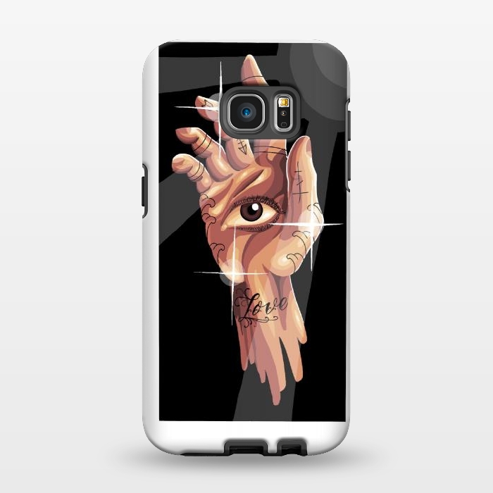 Galaxy S7 EDGE StrongFit Eye by Evaldas Gulbinas 