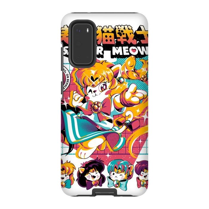 Galaxy S20 StrongFit Sailor Meow II by Ilustrata