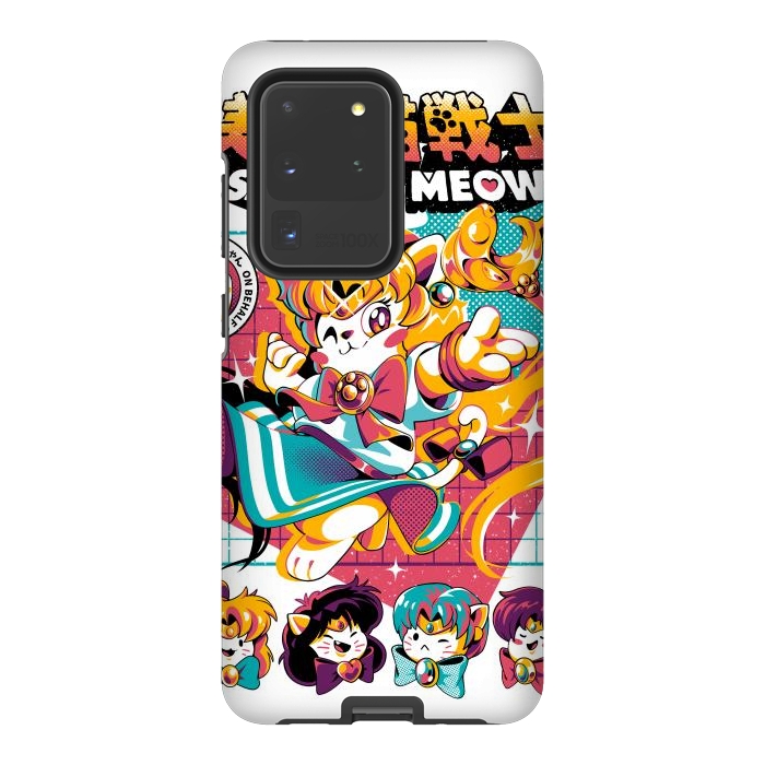 Galaxy S20 Ultra StrongFit Sailor Meow II by Ilustrata