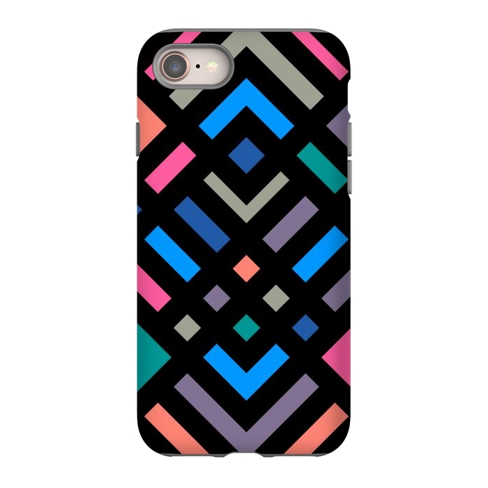 iPhone 8 StrongFit Aztec Colors by TMSarts
