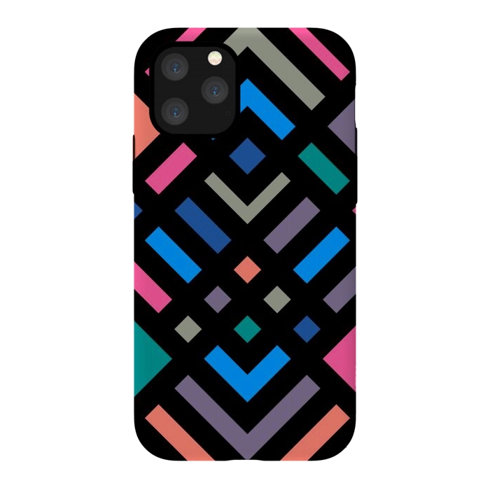 iPhone 11 Pro StrongFit Aztec Colors by TMSarts