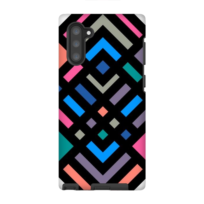 Galaxy Note 10 StrongFit Aztec Colors by TMSarts