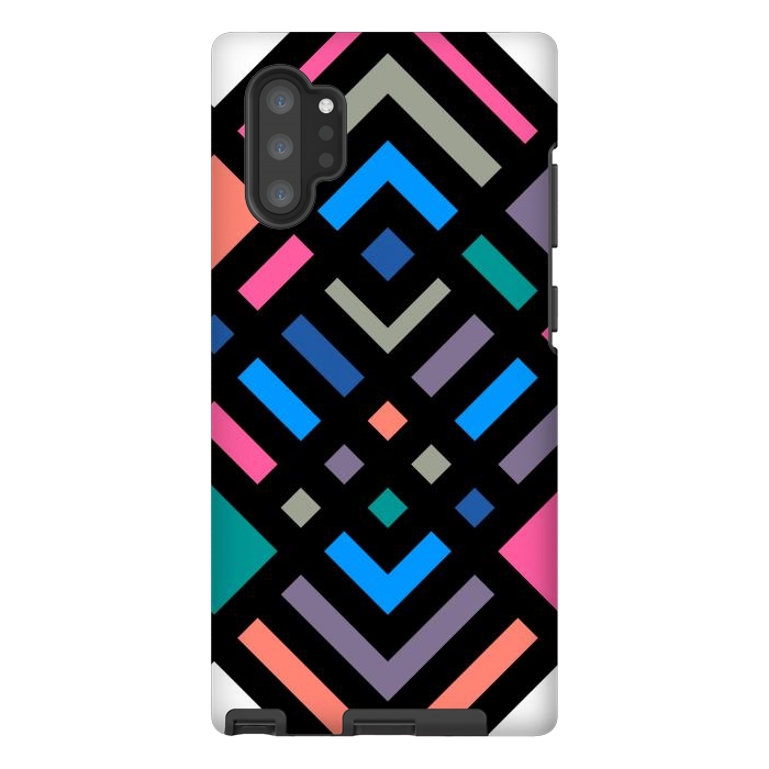 Galaxy Note 10 plus StrongFit Aztec Colors by TMSarts