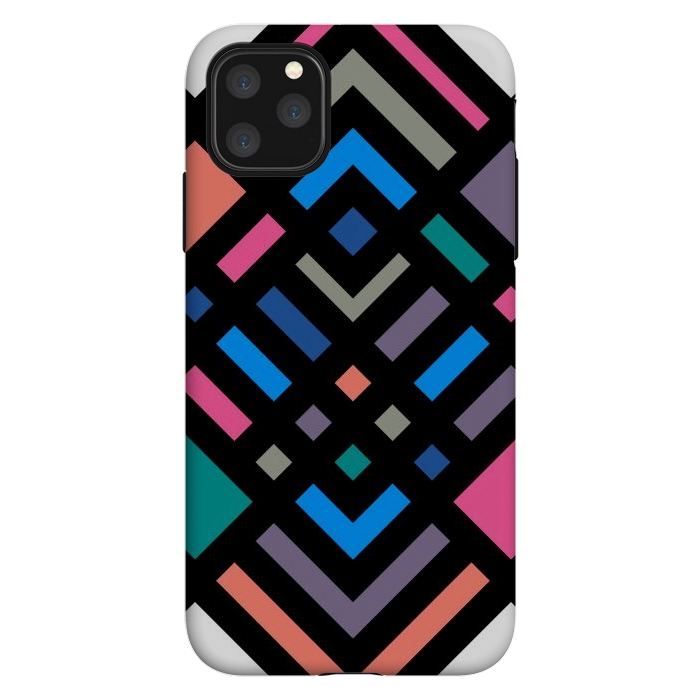 iPhone 11 Pro Max StrongFit Aztec Colors by TMSarts