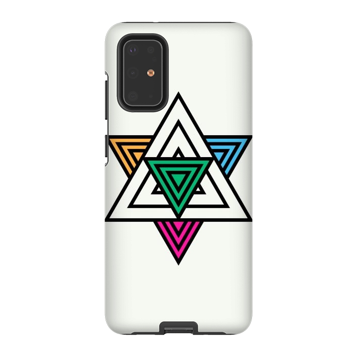 Galaxy S20 Plus StrongFit Star Triangles by TMSarts