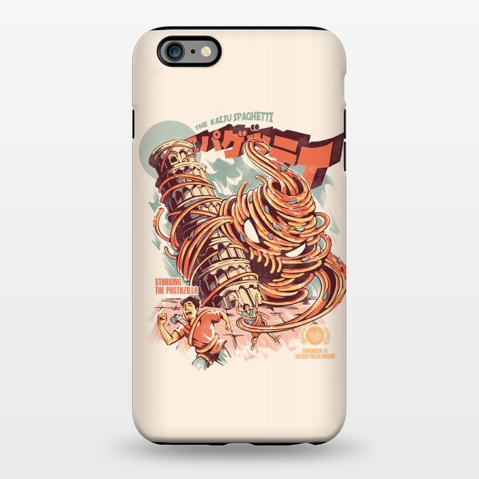 iPhone 6/6s plus StrongFit The Kaiju Spaghetti por Ilustrata