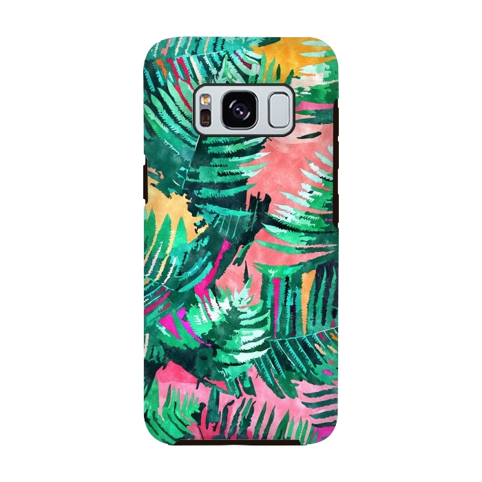 Galaxy S8 StrongFit I'm All About Palm Trees & 80 Degrees by Uma Prabhakar Gokhale