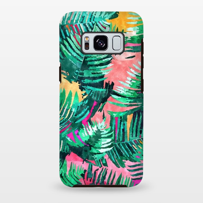 Galaxy S8 plus StrongFit I'm All About Palm Trees & 80 Degrees by Uma Prabhakar Gokhale
