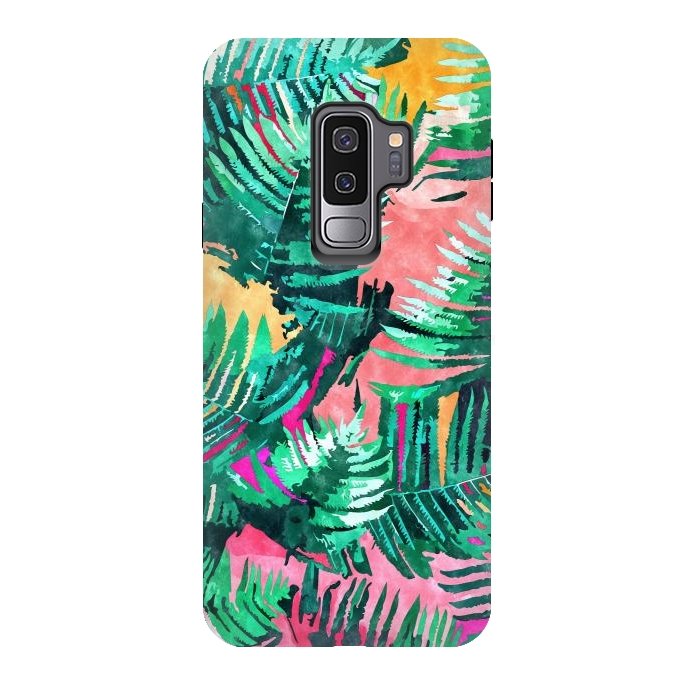 Galaxy S9 plus StrongFit I'm All About Palm Trees & 80 Degrees by Uma Prabhakar Gokhale