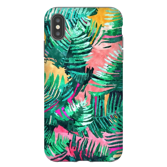 iPhone Xs Max StrongFit I'm All About Palm Trees & 80 Degrees by Uma Prabhakar Gokhale
