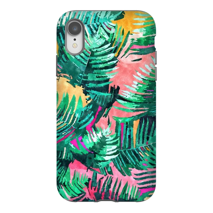 iPhone Xr StrongFit I'm All About Palm Trees & 80 Degrees by Uma Prabhakar Gokhale