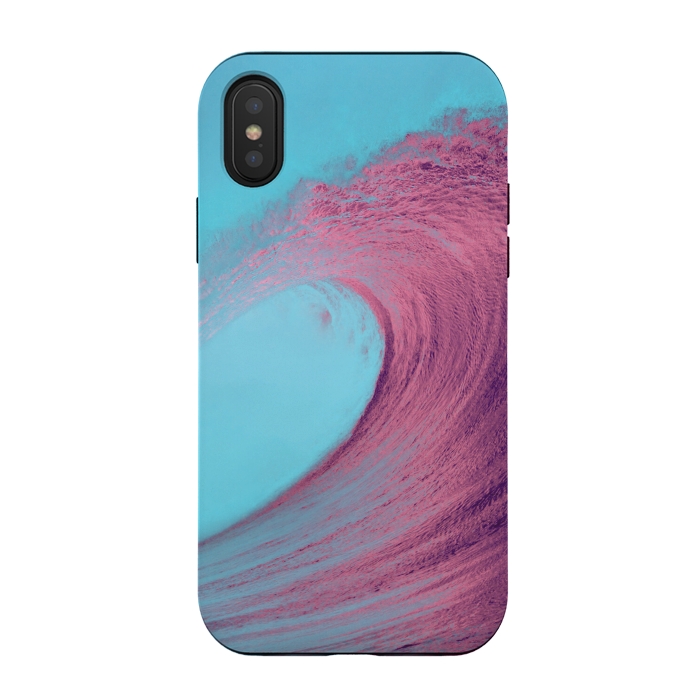 iPhone Xs / X StrongFit PINK RED SAND SHADES by MALLIKA