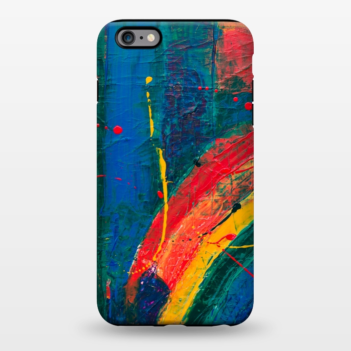 iPhone 6/6s plus StrongFit PAINTED SHADES RAINBOW! by MALLIKA