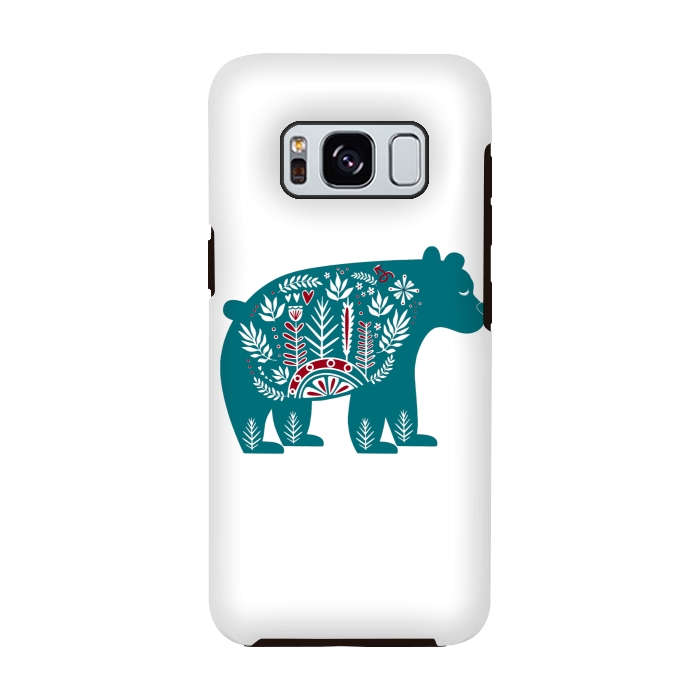 Galaxy S8 StrongFit Nordic bear  by Winston