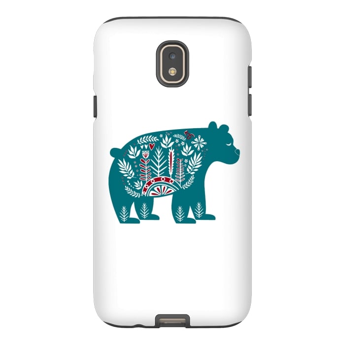 Galaxy J7 StrongFit Nordic bear  by Winston