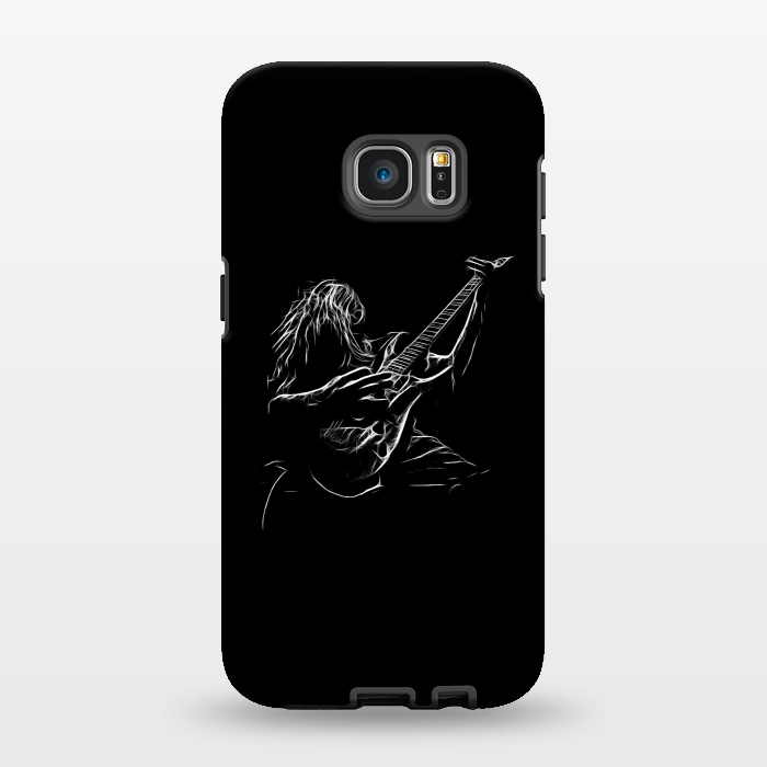 Galaxy S7 EDGE StrongFit Guitarist  by Winston
