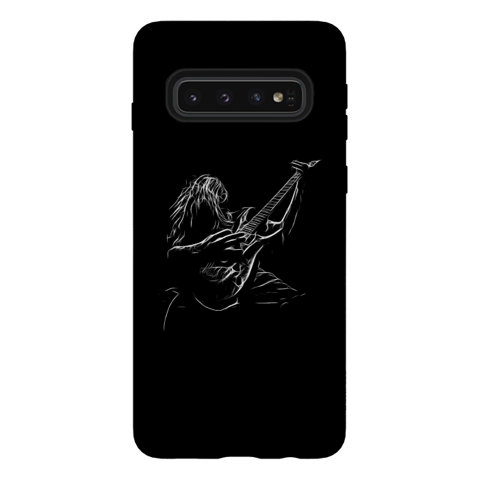Galaxy S10 StrongFit Guitarist  by Winston