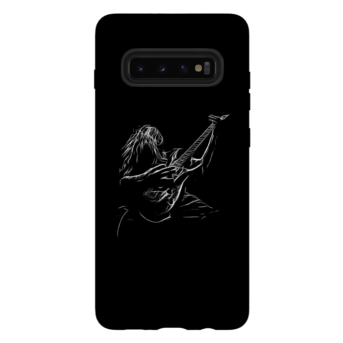 Galaxy S10 plus StrongFit Guitarist  by Winston